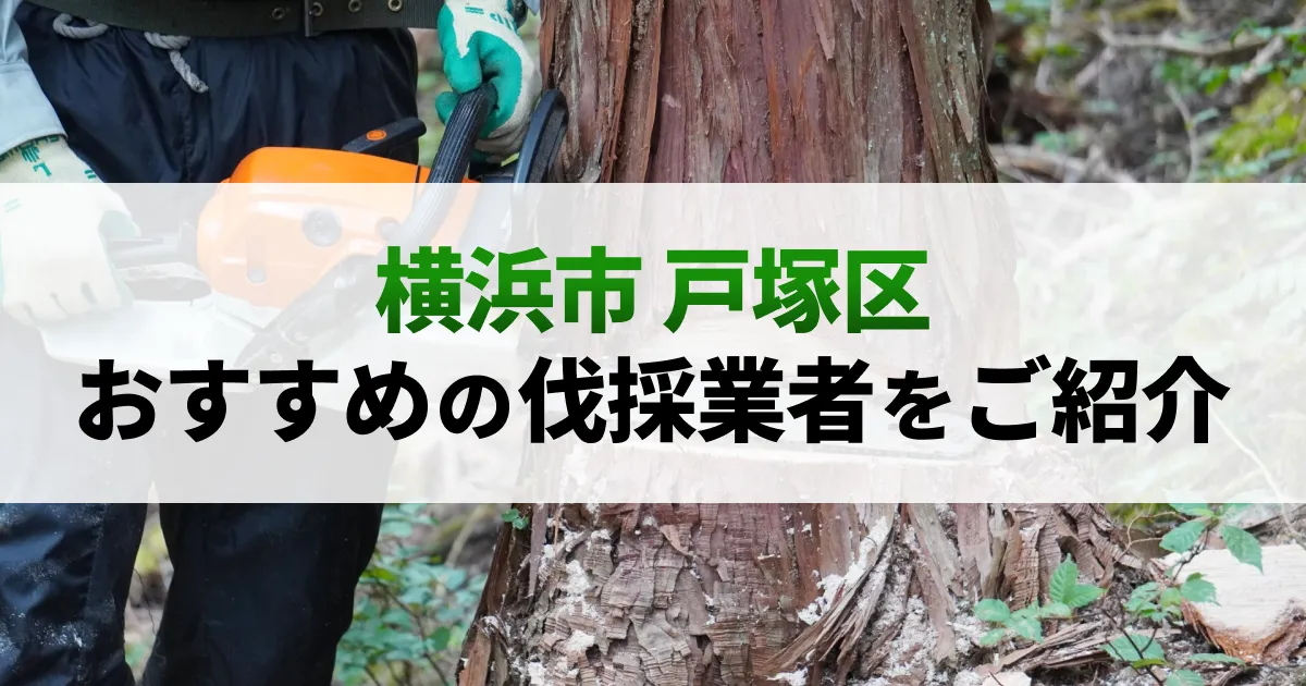サムネイル（横浜市戸塚区でおすすめの伐採業者をご紹介）
